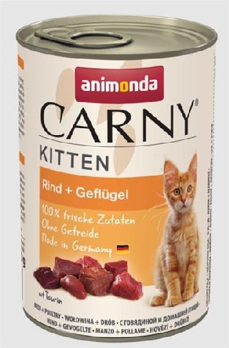 Carny - Rind + Geflügel - Kitten - 400g - Dose