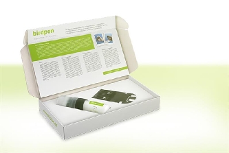 Birdpen Set - Stift gegen Vogelschlag, Stift mit Glasschaber