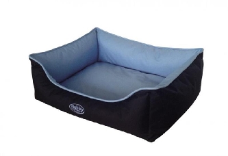 Kühl-Bett Komfort eckig blau 45x40x18cm