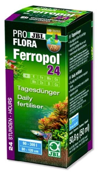 JBL PROFLORA Ferropol 24 - Tages-Pflanzendünger - 50ml