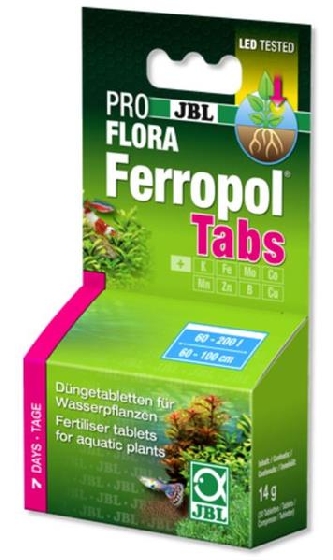 JBL Ferrotabs -  Pflanzendünger für Süßwasser - 30 Tabletten