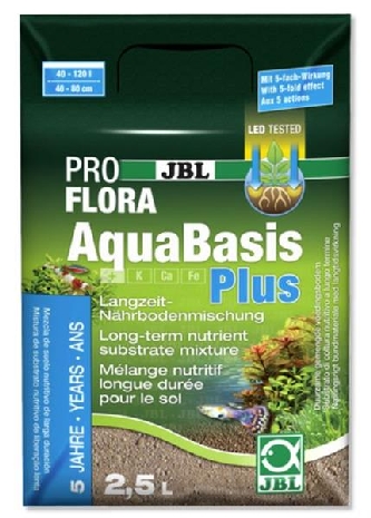 JBL PROFLORA AquaBasis plus-Langzeit-Pflanzennährboden- 2,5l