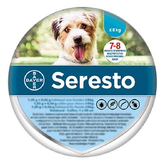 Seresto Band Hund 1 Stk. für Hunde bis 8 kG