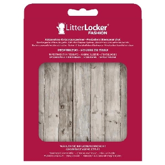 LitterLocker Fashion Stoff-Bezug Wood