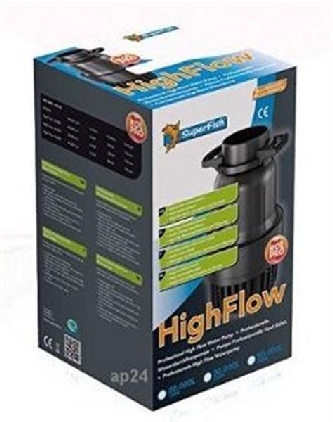 Pond HighFlow Pumpe 45000L/H, 5,5m, 398W