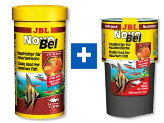 JBL NovoBel Zierfischfutter 1000ml + 750ml - Kombipack
