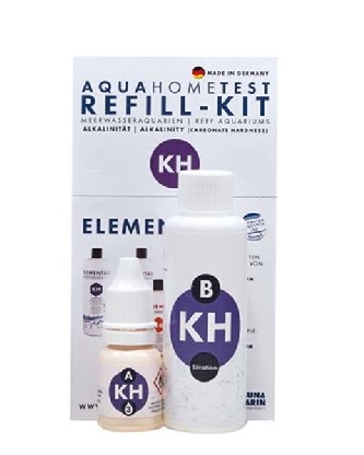 AquaHomeTest KH - Refill-Set - für Alkalinität-Test