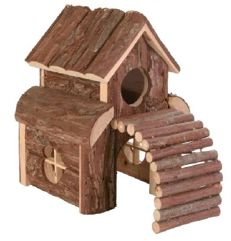 Haus Finn mit Rampe - 13x20x20cm für Hamster & Mäuse