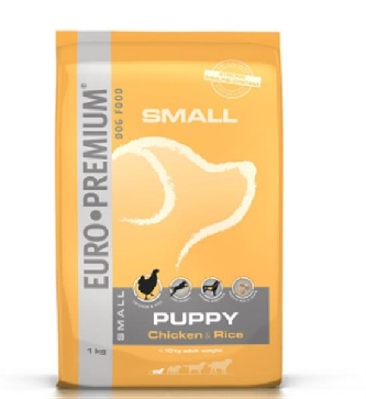 Small - Puppy - Chicken & Rice - 1kg - Euro-Premium