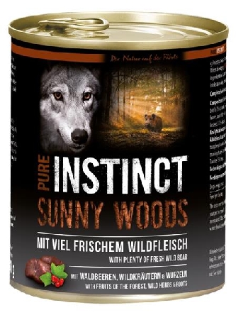 PURE Instinct - 800g - Wildschwein - Sunny Woods