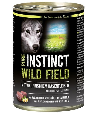 PURE Instinct 400g Hase - Wild Field