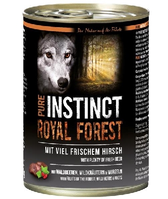 PURE Instinct 400g Hirsch - Royal Rorest
