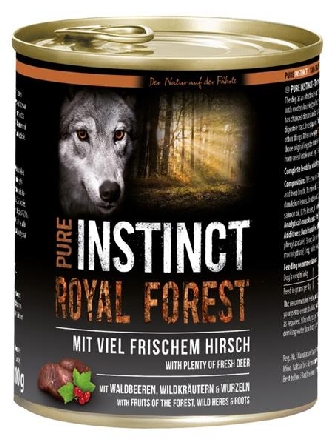 PURE Instinct 800g Hirsch - Royal Forest