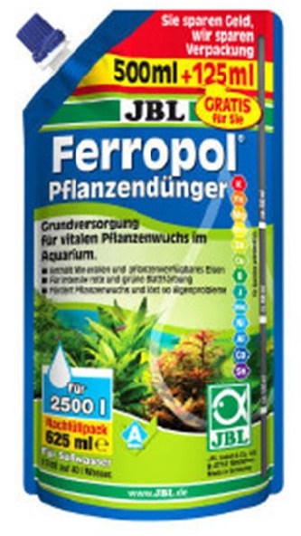 JBL Ferropol Nachfüllpack 625ml- Pflanzendünger Nachfüllpack