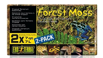 EX Terra Forest Moss 2x7 Liter - natürliche Waldmoos