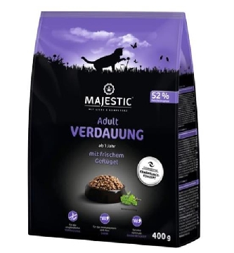 Verdauung - Adult Geflügel - 400g - Majestic Trockenfutter