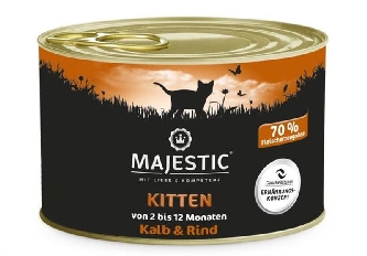 Rind & Kalb - Kitten - 200g - Dose - Majestic