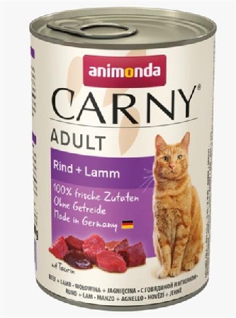 Carny - Rind + Lamm - Adult - 400g - Dose