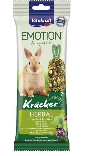 Emotion Kräcker Herbal - Thymian&Basilik - 2er - Kaninchen