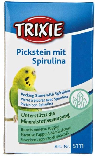 Pickstein mit Algen - Spirulina 20g/1Stk.