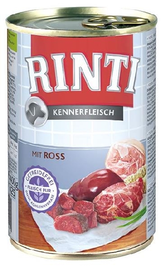 RINTI Kennerfleisch -  Ross -  400g - Dose
