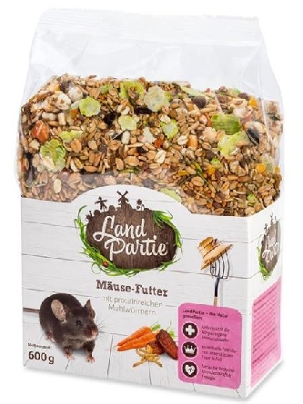 Mäuse-Futter - 600g - mit proteinreichen Mehlwürmern