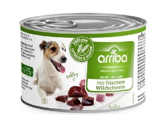 Arriba - Wildschwein - Adult - 200g - Dose