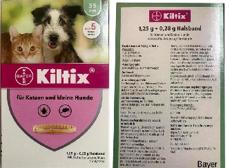 Kiltix Halsband für Katzen und kleine Hunde - 1 Stk.