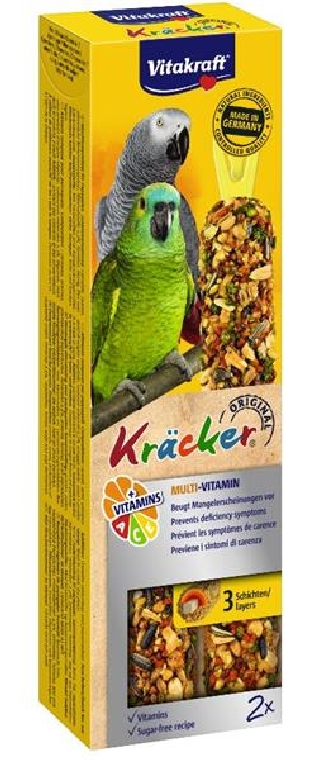 Kräcker Multi Vitamin 2er - Papageien - Afican - 180g