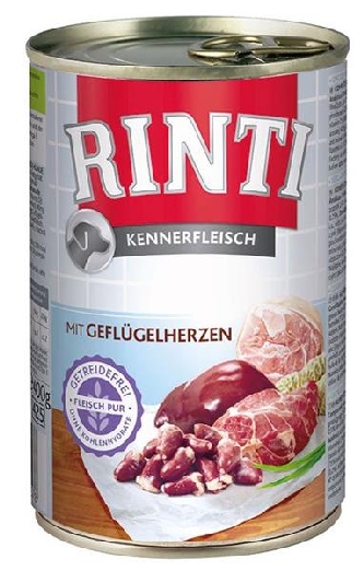 RINTI Kennerfleisch - Geflügelherzen - 800g - Dose