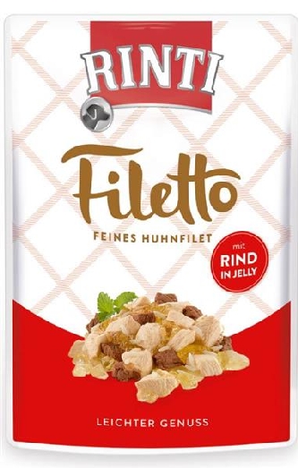 RINTI Filetto - Huhnfilet mit Rind in Jelly - 100g