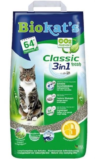 Biokats Katzenstreu classic fresh - 18 Liter