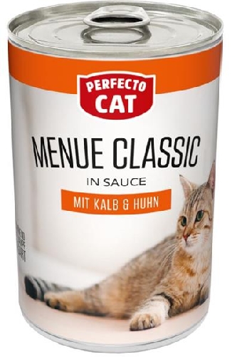 Menue Classic in Sauce - mit Kalb & Huhn - 400g