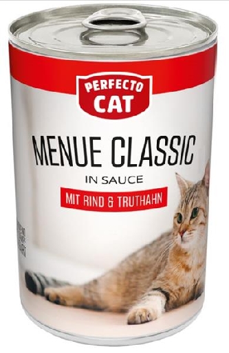 Menue Classic in Sauce - Rind & Truthahn - 400g Dose