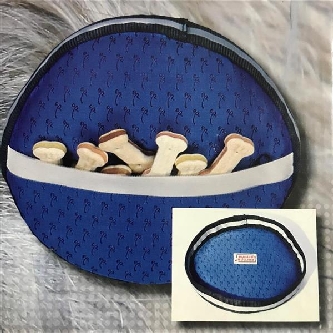 EP Frisbee mit Snack- Tasche,ca.°22cm