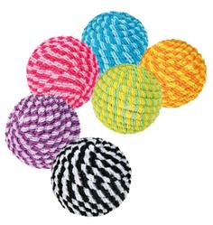 Spiralspielbälle, 4,5cm - zufällige Farbe