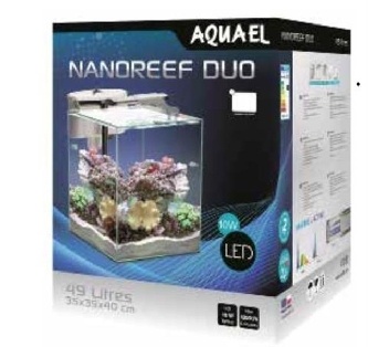 Aquael Nano Reef Duo - weiß - 35x35x40cm - 49 Liter