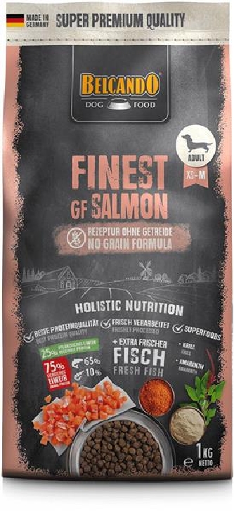 Belcando Finest - GF - Salmon - Adult - XS-M - 1kg
