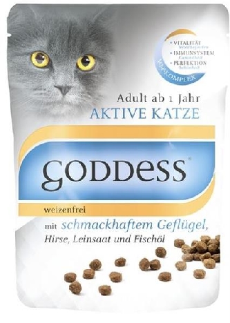 Aktive Katze - Geflügel - 750g - Katzentrockenfutter