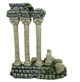 Antiken Tempel Small - 3 Spalten