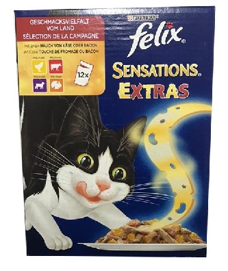 Felix Alubeutel - Sensation Extra Fleisch - 12x100g