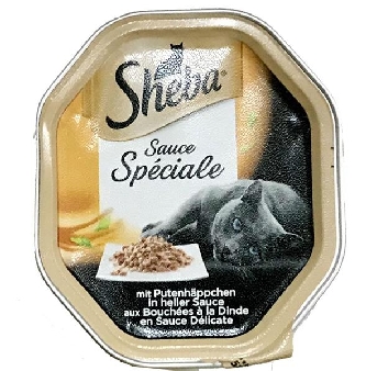 Sheba Sauce Speciale mit Putenhäppchen - 85g Schale