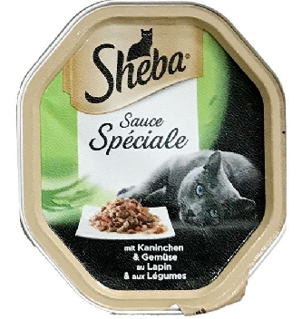 Sheba Sauce Speciale mit Kaninchen - 85g Schale