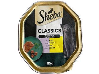 Sheba Classic in Pastete - mit Kalb & Huhn - 85g Schale