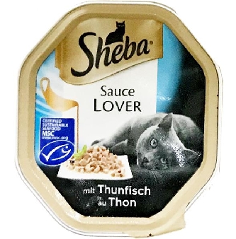 Sheba Sauce Lover mit Thunfisch (MSC) - 85g Schale