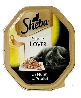 Sheba Sauce Lover mit Huhn - 85g Schale