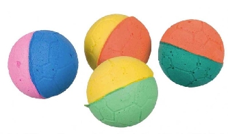 Softball Softgummi - 4,5cm - zufällige Farben