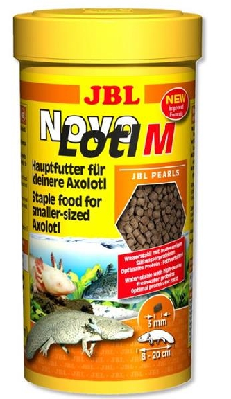 JBL NovoLotl M - 250ml - Futter für kleine Axolotl