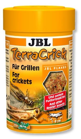 JBL TerraCrick 100ml - Alleinfutter für Futterinsekten