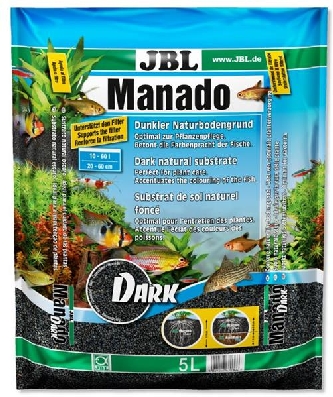 JBL Manado Dark 5L - natürlicher Bodengrund